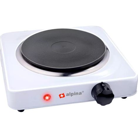 Northix E-26525 Piastra elettrica bianca 1000W