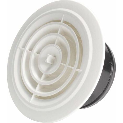 Grille de ventilation ronde réglable de 100 mm (1/5)