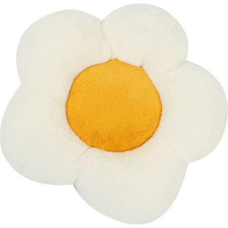 Oreiller décoratif en peluche forme fleur confortable pour siège arrière voiture et canapé maison (1/5)