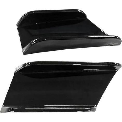 Ailerons latéraux de pare-chocs avant pour BMW Série 4 G22 G23 (à partir de 2020), noir brillant (1/4)