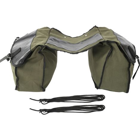 Sacoche de transport vélo extérieur portable VTT cyclisme sac de rangement arrière vert (1/5)