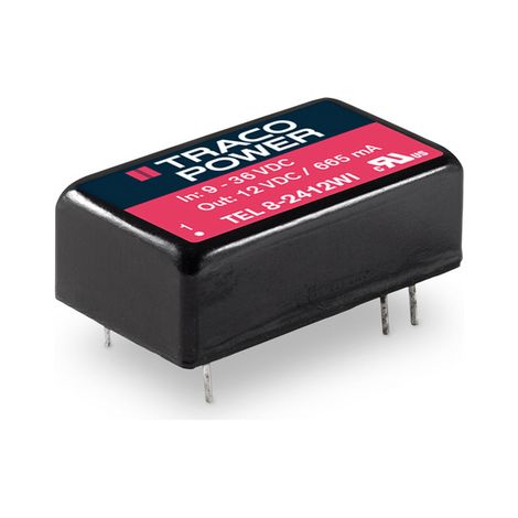 Convertidor traco-power tel 8-4815wi 8 W 18-75 V