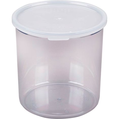 Pot à buffet et couvercle - 17.2 x 17.2 x 11.1 cm - Lot de 6 - Cambro