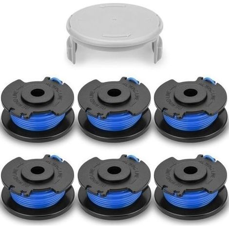 Coil Wire of Replacement 065 for Size-Edges Ryobi One+,Compatible with the Models 18V,24V,40V(Set of 6 Coil + 1 Cap) (1/4)