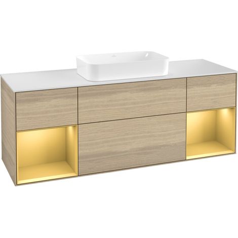 Villeroy & Boch F331HFPC Meuble sous vasque Finion F33