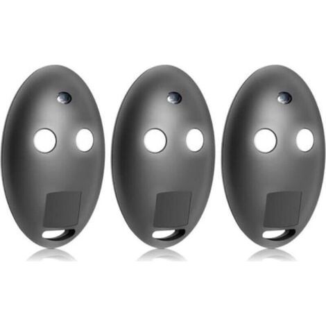 433,92 MHz Télécommande Portail pour MITTO2,2 Canaux Télécommande Porte de Garage pour MITTO 2/4,MITTO 2A/4A,MITTO B RCB 02/04, KLEIO B RCA 02/04,TRC1 / TRC2 / TRC3,Rolling Code(3PCS) YMYNY (1/4)