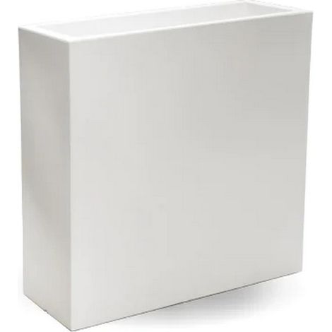 Blumenkübel rechteckig aus Harz 90x30 cm h 80 mod. Flowerpot Top Grün