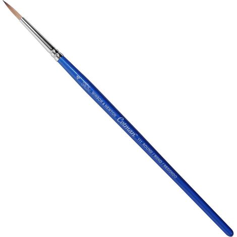 Winsor & Newton Cotman 5301004, Pennello, Legno, Nr. 4 - 2,6 mm, Rund - Pinsel, kurzer Stiel, Blu (1/3)