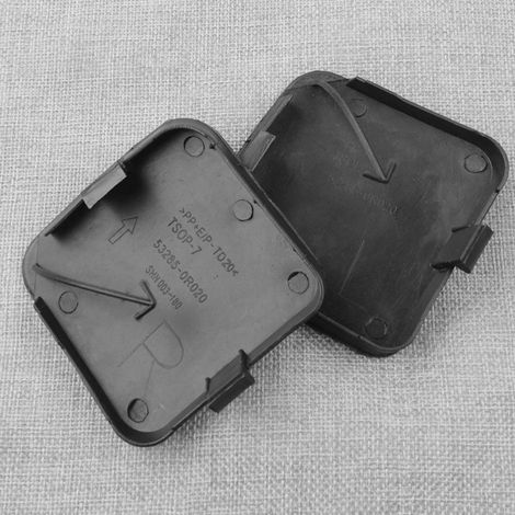 Crochet de remorquage pour pare-choc avant gauche droit, 2 pièces, capuchon de protection pour les yeux, remplacement pour Toyota RAV4 2009 – 2012 (1/5)