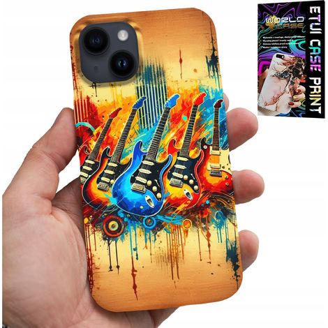 Coque pour iPhone 14 - guitare électrique, rock and roll, métal (1/5)