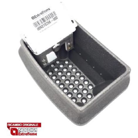 EXTRAFLAME - 009278288 - Braciere con divisorio e perno (no battifiamma)