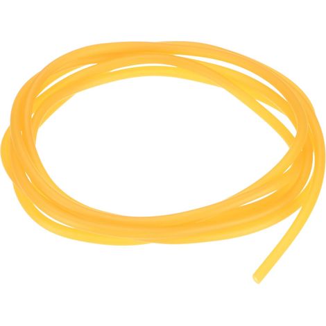 Tuyau En Caoutchouc Latex Naturel, 5/64" [1.7mm] ID x 11/64" [4.5mm] OD Longueur 7ft Tuyau Latex Pour Maison/Laboratoire/Sport, Bandes Élastiques Hautement Élastiques [Jaune] (1/5)
