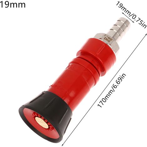 (A1) Tête d'arrosage haute pression avec pompe à eau semi-automatique à grand débit pour l'arrosage de jardin extérieur (1/5)