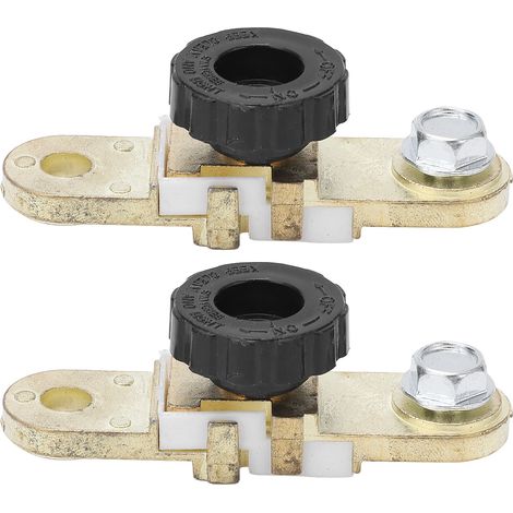 2 Coupe-circuit de batterie à cosse latérale, interrupteur d'isolation de puissance pour bateau, voiture, camion, camping-car (1/5)