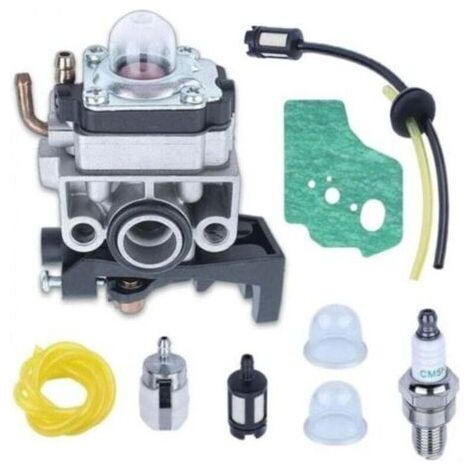 Pair - Carburateur Debroussailleuse pour Honda GX35 GX25 GX22 GX31 Carburateur Remplace OEM 16100-Z0Z-034 avec Joint, XU, Bougie d'Allumage, Tuyau, Bulles d'Huile - (1/4)