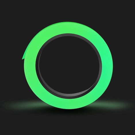 bande Fluorescente Amovible Lumineux Phosphorescent Ruban Adhsif Autocollant 20mm  10m Impermable  L'eau Glow In The Dark Tape Pour Scne Escaliers (1/4)