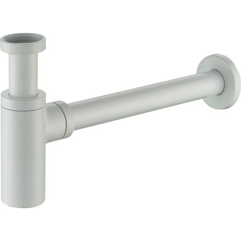 Sifón estándar en color blanco mate Piralla Rubinetterie DSIFTBC | Blanco mate (1/2)