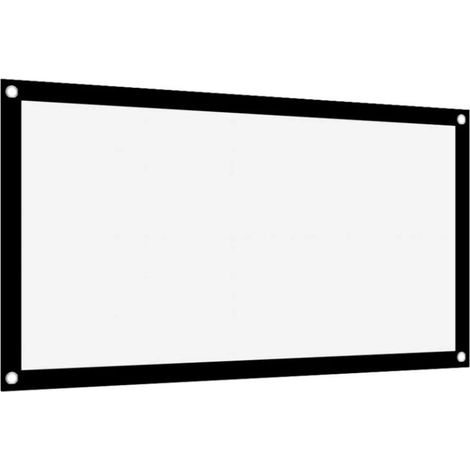 Écran de projecteur - Portable - 72 pouces 16:9 - 1 pièce - Intérieur et extérieur (1/5)