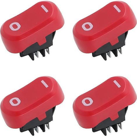 Lot de 4 interrupteurs de rechange pour aspirateur : interrupteur d'alimentation du moteur et accessoires pour aspirateur. (1/4)