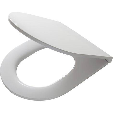 Tiger Elvas Abattant WC - avec couvercle - Duroplast - Blanc (1/5)