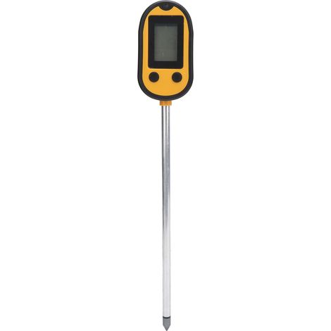 Analyseur de sol multifonction avec alarme sonore, indicateur lumineux de couleur, mini capteur d'humidité et d'acidité sensible (1/5)
