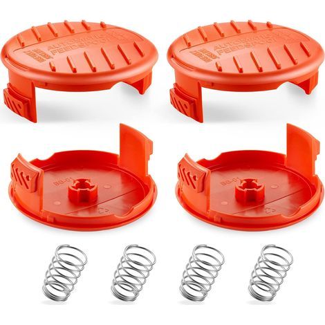 4 Coil Covers & Springs, Coil Cap for BLACK+DECKER AFS (RC100P)