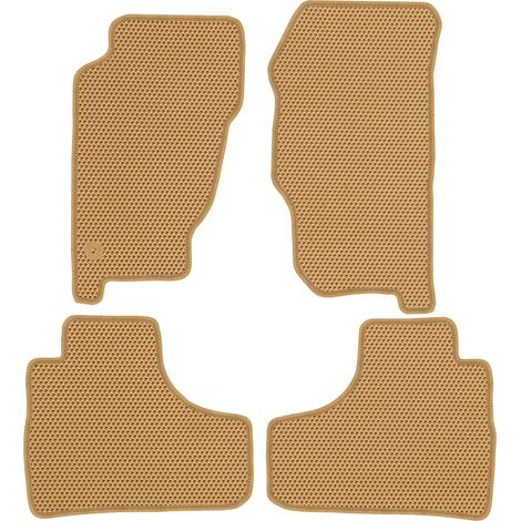 Jeep Cherokee III KJ SUV (2001–2006). Spezielle Fußmatten – EVA-Wabenbeige (1/5)