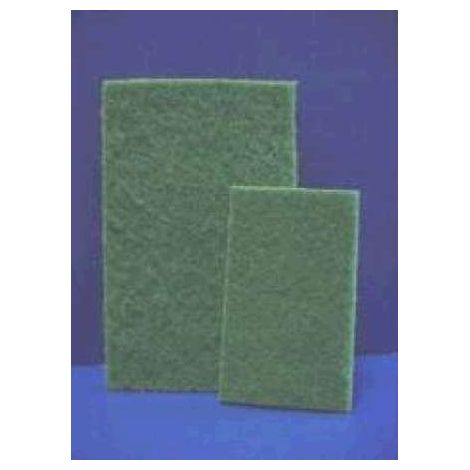 Tampon Abrasif vert 140x225 mm sachet de 10 - Prodifa
