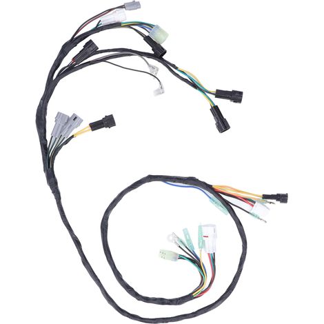 Kit câblage complet moto, connecteurs carrés, remplacement pour Banshee 2002-2006, faisceau électrique universel, filerie robuste, pièce détachée quad. (1/5)
