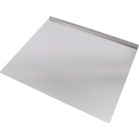 Plan de Travail Cuisine en Acier Inoxydable 60x50 cm pour Pétrir, Planche à Découper Professionnelle, Antibactérienne et Antidérapante avec Rebord 1,5 cm (1/5)