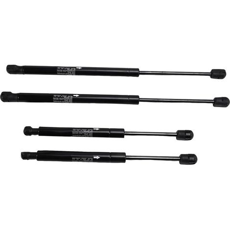 Quattro aste di supporto per cofano e bagagliaio per berline Toyota Quattroporte 2004-2011. (67726000 67726100)