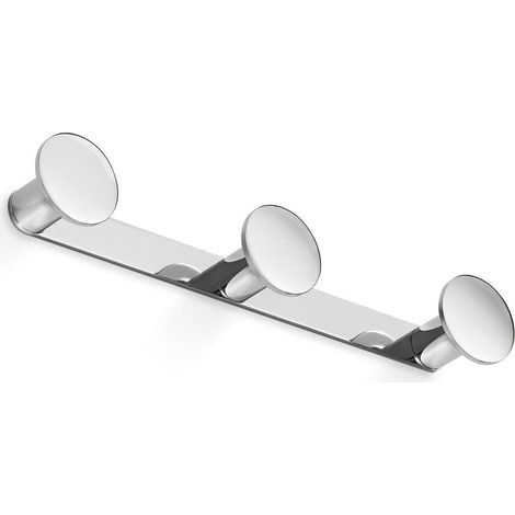 Inda - Dreifacher Kleiderbügel One Chrom glänzend (1/5)