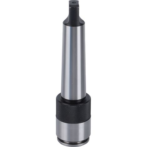 Mandrin à tarauder en acier 40Cr avec queue conique MT4M10, idéal pour tours et fraiseuses, collet de perçage conique. (1/5)