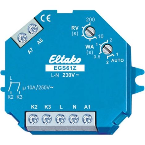 Relè a impulso Incasso Eltako EGS61Z-230V 2 NA 230 V 16 A 1 pz. (1/2)