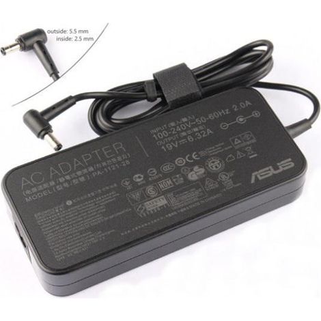 ASUS 0A001-00063000 adaptador e inversor de corriente Interior 120 W Negro