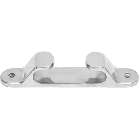 8in Taquets d'amarrage droits, chaumards de pont pour amarrage, mousquetons en acier inoxydable 316 pour accastillage marin (1/5)
