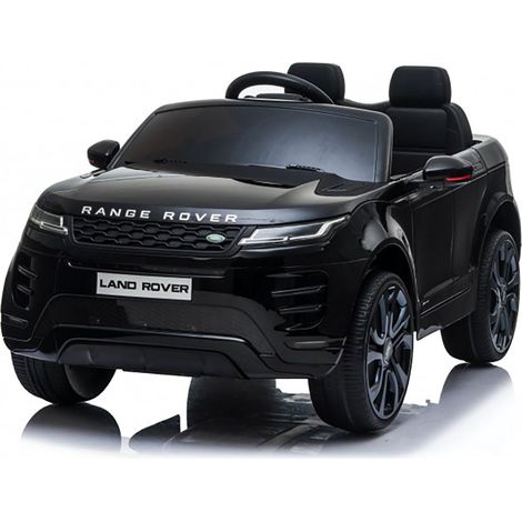 Macchina Elettrica per Bambini Licenza Land Rover Evoque 12V con Telecomando Nero (1/5)