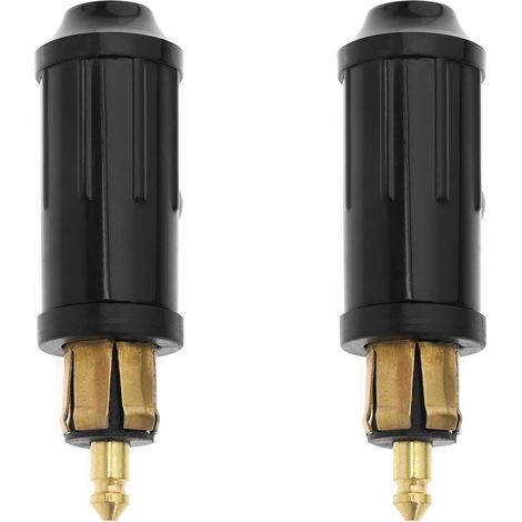 Lot de 2 adaptateurs DIN de rechange pour allume-cigare de moto BMW 12 V mâle (1/5)