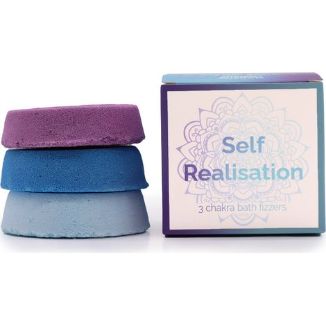 Chakra Bath Fizz - Petite boîte - Réalisation de soi- Vendu par 1 (1/2)