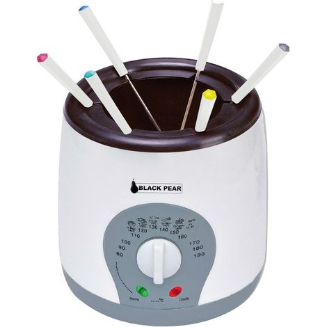 Fondue-Friteuse électrique - 1L - 800W - 6 personnes - Blacpear BFR090