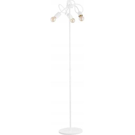 Lámpara Alfa Tango blanca regulable altura 162 cm