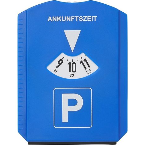Parkscheibe deutsch 5 in 1