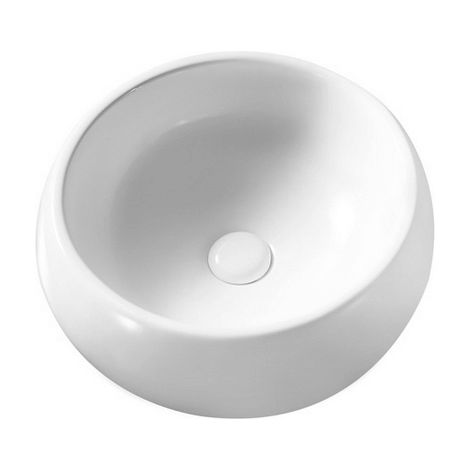 Lavabo sobre encimera LA37, blanco