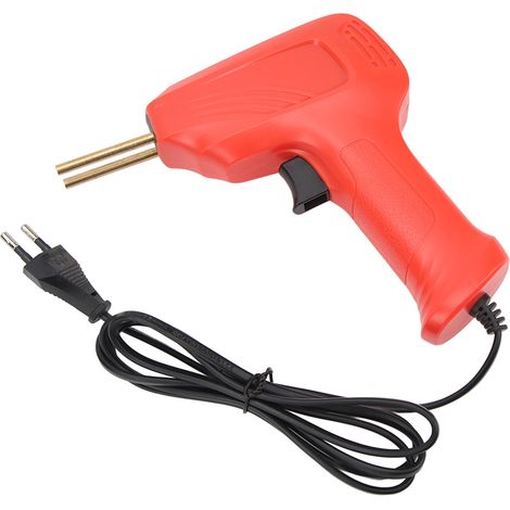 Kit de soudure plastique 50W 220V avec agrafeuse thermique, rouge, pour réparation automobile, prise UE, machine à souder les pare-chocs. (1/5)