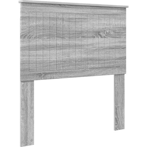Tête de lit Gris Sonoma 90 cm Bois d'ingénierie vidaXL (1/5)