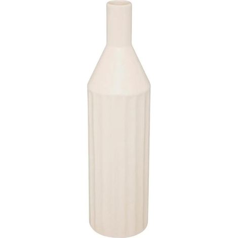 Soliflore Strié Design "Seav" 30cm Beige