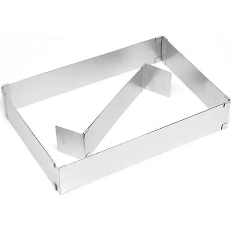 Cadre Patisserie Rectangulaire, Moule Rectangulaire Patisserie, Cadre Patisserie Extensible