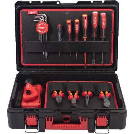 Herramienta de fontanero Milwaukee packout acero alta resistencia VDE (1/3)