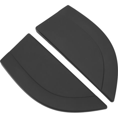 2 moulures Delta de porte arrière gauche et droite 838301E000 de remplacement pour Hyundai Accent 2006-2010 (1/5)