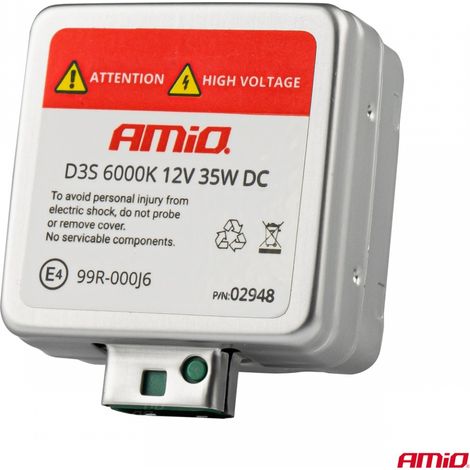 Ampoule au xénon à filament xénon D3S 35W 6000K AMiO BASIC AMIO-02948 (1/2)